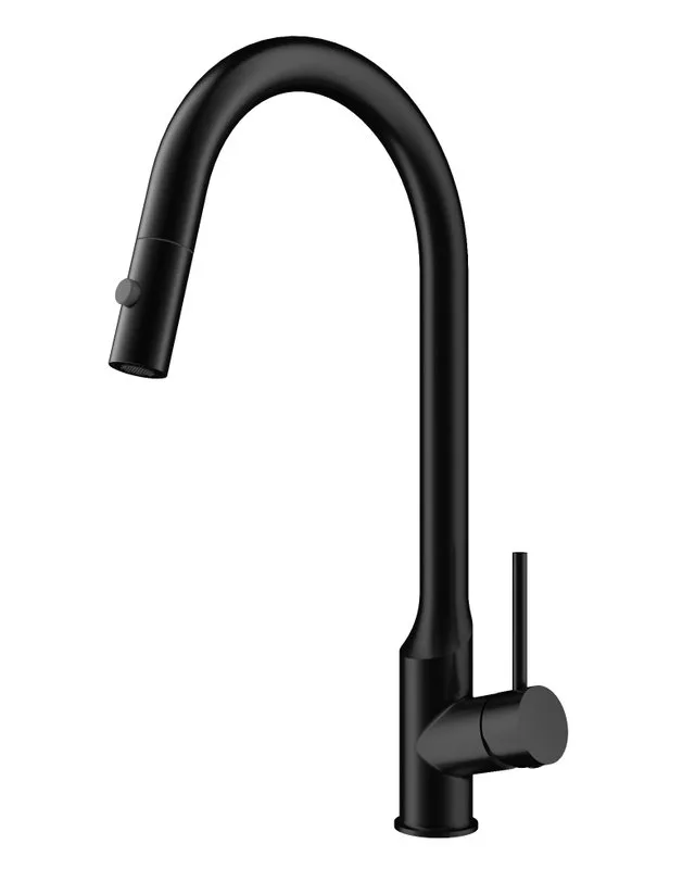Смеситель для кухни Wonzon & Woghand WW-A21252-MB матовый черный Sancos — официальный сайт