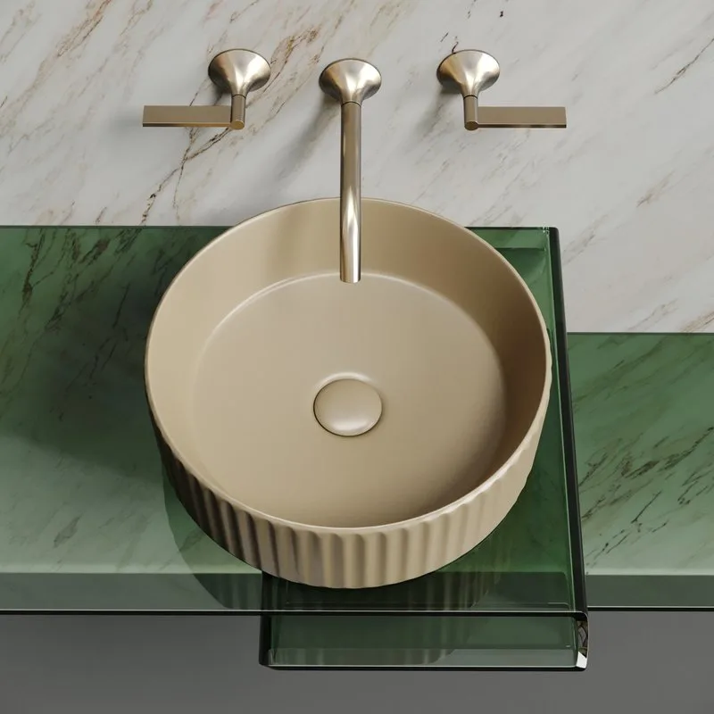 Накладная раковина Ceramicanova Element CN6057MC капучино матовая Sancos — официальный сайт