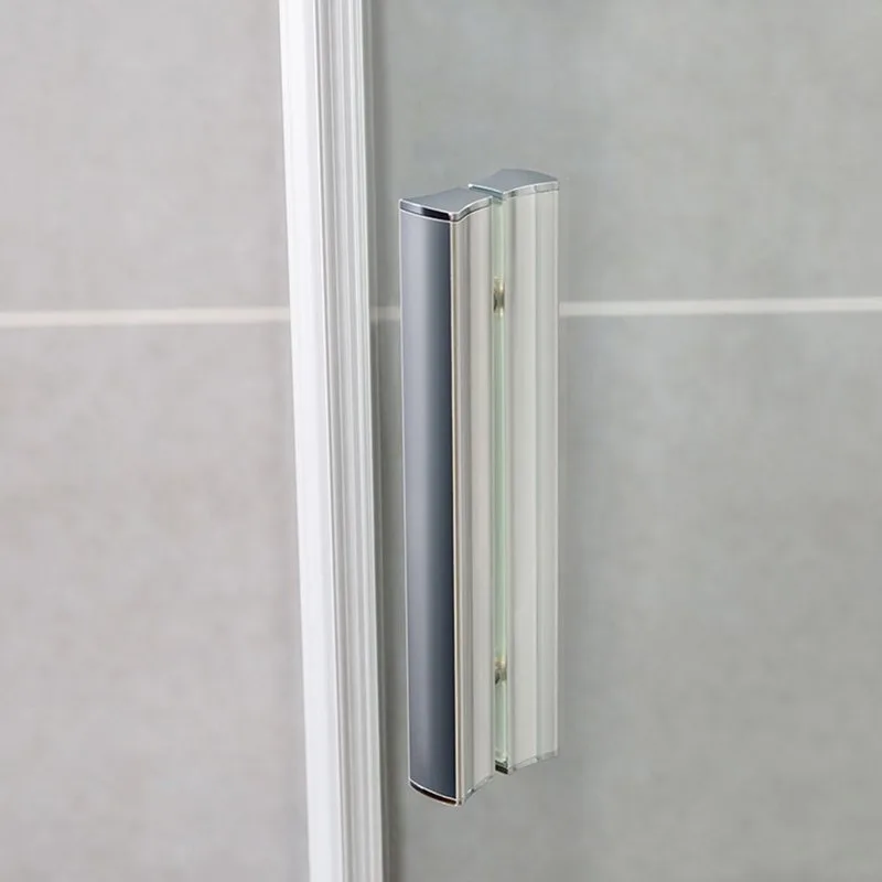 Душевой уголок Vincea Slim-U VSP-2SU900CL 90x90 см, профиль хром, стекло прозрачное Sancos — официальный сайт