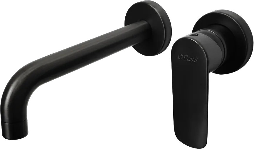 Смеситель для раковины Paini Nove 09PZ208 С ВНУТРЕННЕЙ ЧАСТЬЮ, черный матовый Sancos — официальный сайт