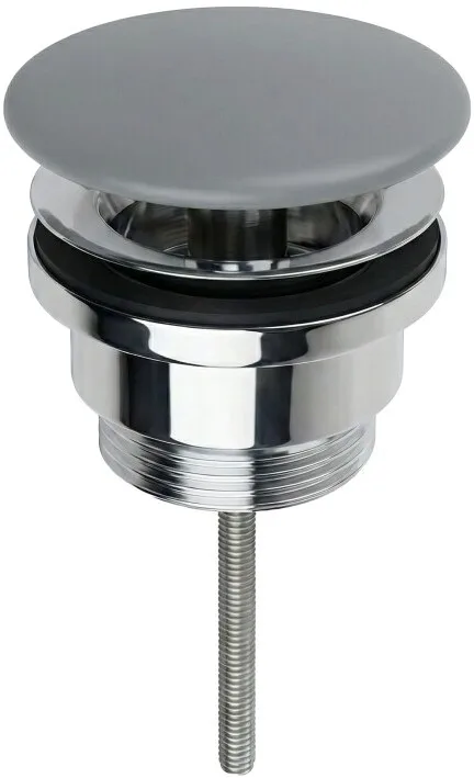 Донный клапан для раковины Splendy AA3071URKDM, серый матовый Sancos — официальный сайт