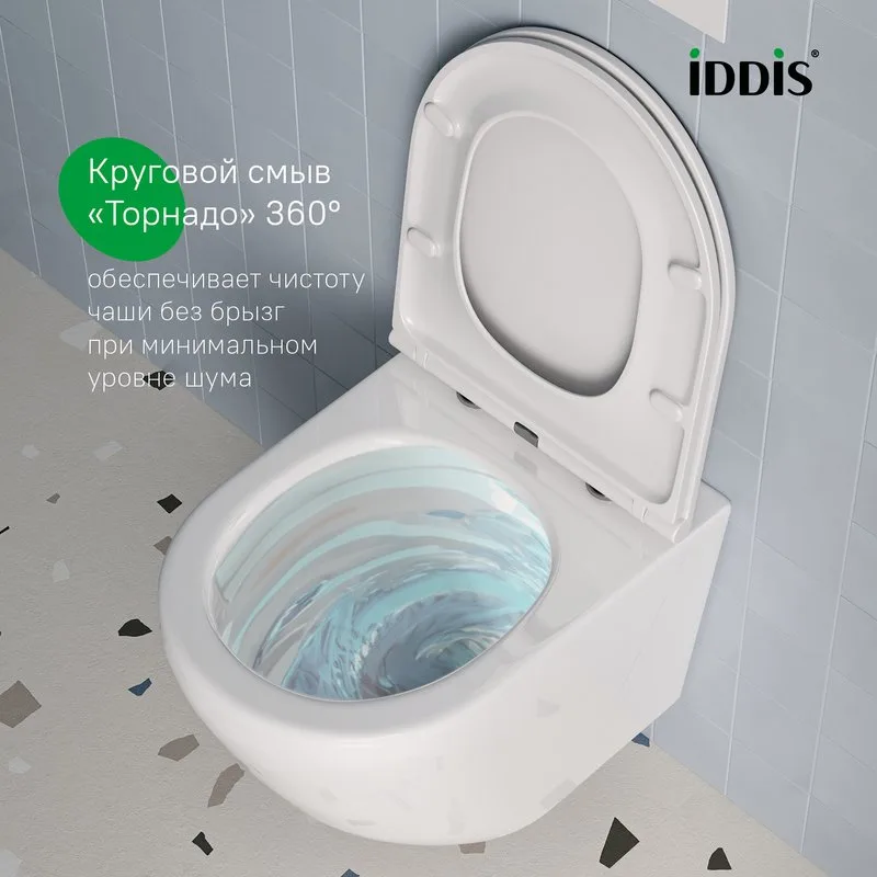 Унитаз подвесной IDDIS Blanco Q BLQNDSEI25 Sancos — официальный сайт