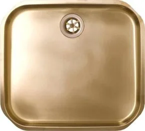 Мойка VARIANT 80 MONARCH COPPER 395X350 в компл. с выпуском без сифона, , Sancos — официальный сайт