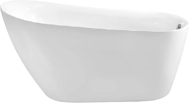 Акриловая ванна AQUATEK Лагуна AQ-K133778WT 170x80 см, отдельностоящая, белая, овальная, на ножках,  Sancos — официальный сайт
