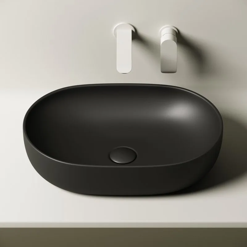 Накладная раковина Ceramicanova Element CN6047MB Sancos — официальный сайт