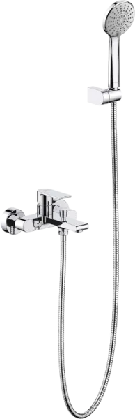 Смеситель для ванны с душем AQUATEK Лира AQ1449CR, хром Sancos — Оригинал