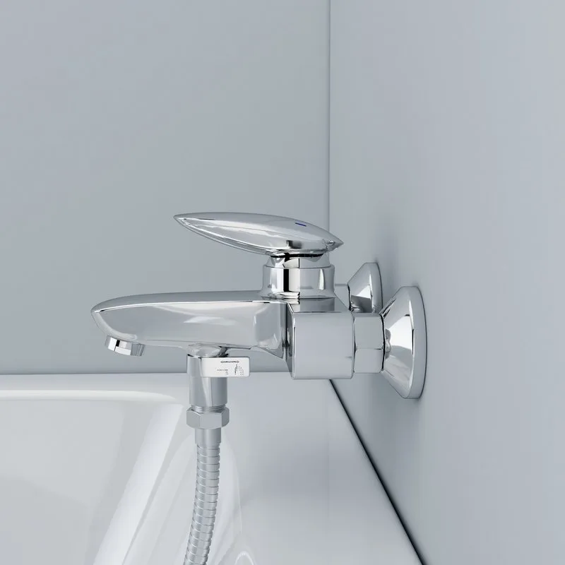 Смеситель для ванны с душем IDDIS Stone STOSB00i02WA Sancos — официальный сайт