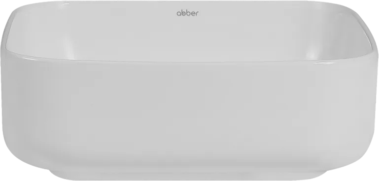 Накладная раковина Abber Rechteck AC2211 белая Sancos — официальный сайт