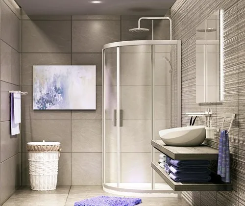 Душевой уголок Wasserkraft Lippe 45S00 Sancos — официальный сайт