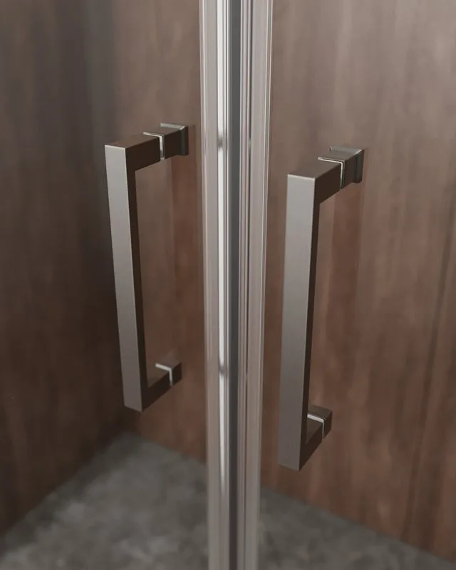 Душевая дверь в нишу Cezares Molveno BF 2 170 C GM IV 170 см, профиль оружейная сталь, стекло прозра Sancos — официальный сайт