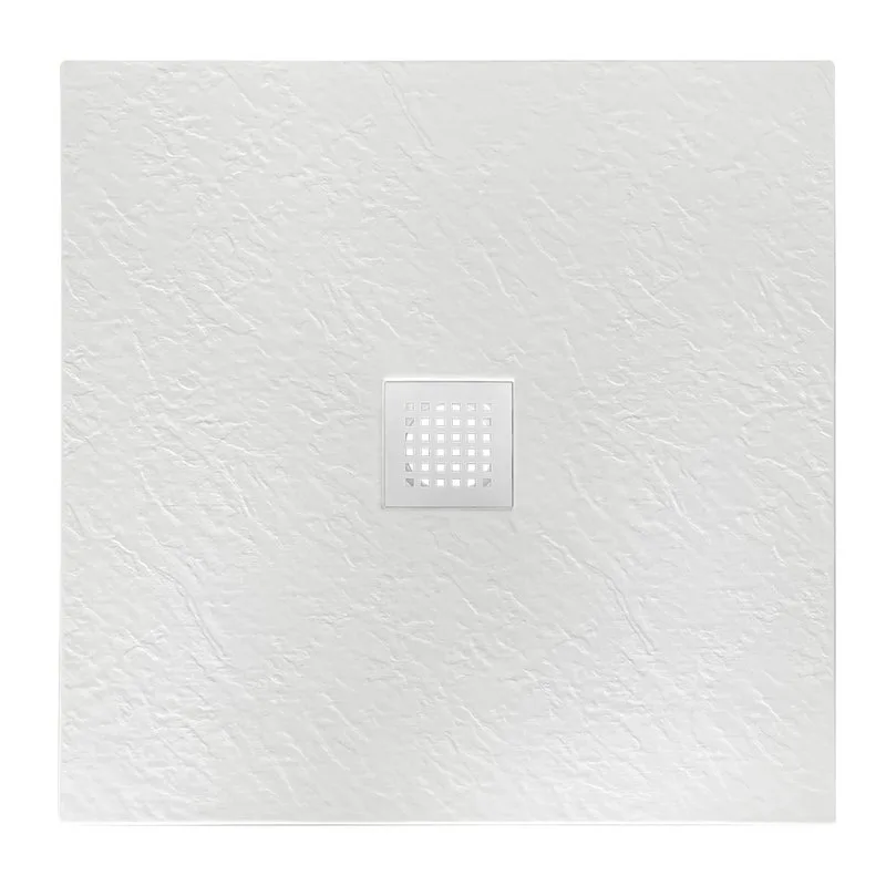 Поддон для душа BelBagno Uno TRAY-MR-UNO-A-80-35-W-BO 80х80, белый, с сифоном Sancos — официальный сайт