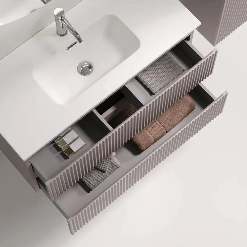 Тумба под раковину Sancos Snob R 90 подвесная Doha soft (пыльная роза), SNR90/39SM Sancos — официальный сайт