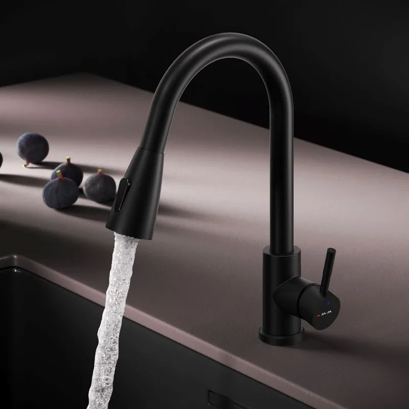Смеситель для кухни AM.PM X-Joy S F85B07522, черный Sancos — официальный сайт