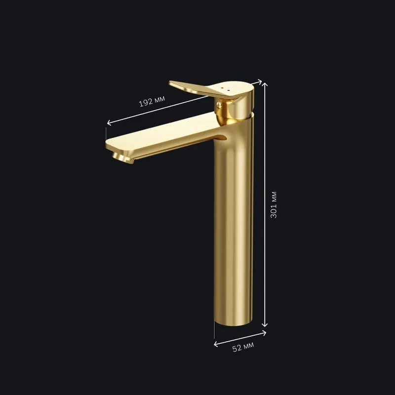Смеситель для раковины AM.PM X-Joy F85A92099, золото Sancos — официальный сайт