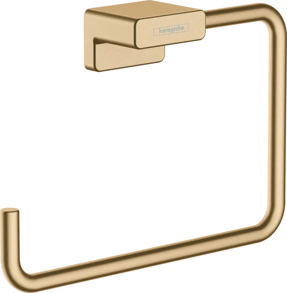 Полотенцедержатель Hansgrohe AddStoris 41754140 шлифованная бронза