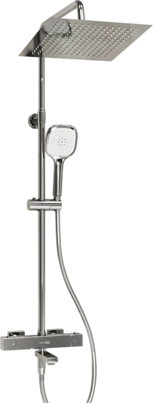 Душевая стойка Wasserkraft Aller A199.118.065.087.CH Thermo, с термостатом, хром Sancos — официальный сайт