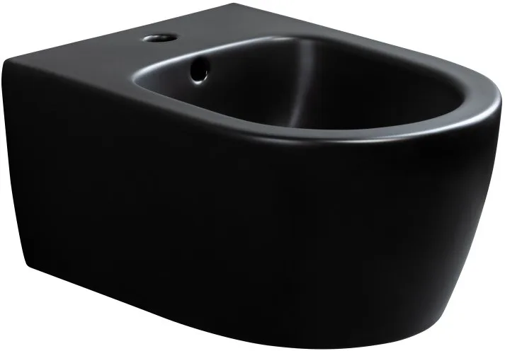 Биде подвесное Splendy Bliss Pride PR10852V1BM, черный матовый Sancos — официальный сайт