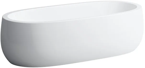 Ванна из искусственного камня Laufen Alessi 2.4597.2.000.000.1 185x85 см, отдельностоящая, матовая б Sancos — официальный сайт