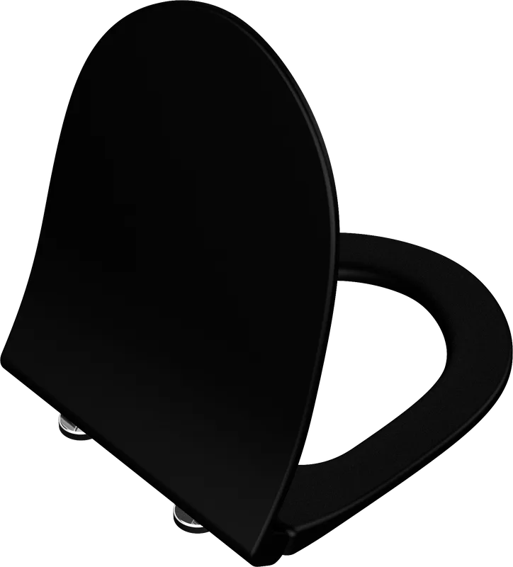 Крышка-сиденье VitrA Sento 120-483-009 с микролифтом, матовая черная Sancos — официальный сайт