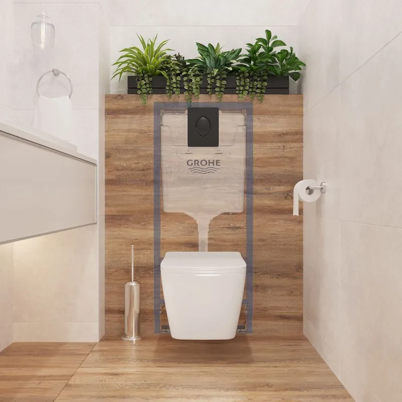 Система инсталляции для унитазов Grohe Rapid SL 1000044, 3 в 1 с панелью смыва Sancos — официальный сайт