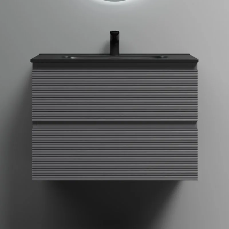 Тумба с раковиной Sancos Folk 70 grey soft, раковина CN7007MB Sancos — официальный сайт