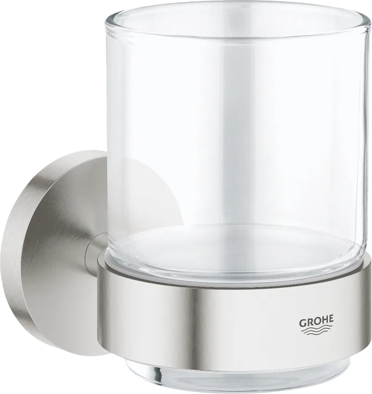 Стакан Grohe Essentials 40447DC1 суперсталь Sancos — официальный сайт