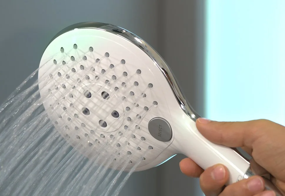 Душевая лейка Hansgrohe Raindance Select S 150 Air 3jet 28587400 Sancos — официальный сайт