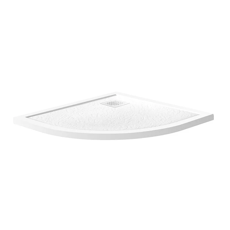 Поддон для душа BelBagno Uno TRAY-MR-UNO-R-90-550-35-W-BO 90х90, белый, с сифоном Sancos — официальный сайт