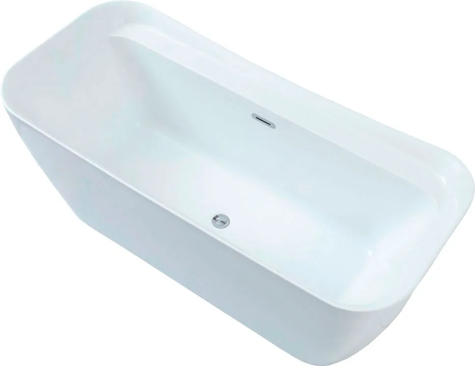 Акриловая ванна Allen Brau Infinity 2 170x80 см, отдельностоящая, белая, на ножках, со сливом-перели Sancos — официальный сайт