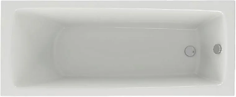 Акриловая ванна AQUATEK Либра new LIB170N-0000005 170x70 см, пристенная, белая, с каркасом Sancos — официальный сайт