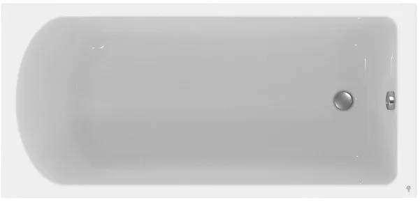 Акриловая ванна Ideal Standard Hotline K865901 без опоры 170x70 см, пристенная, euro white  Sancos — официальный сайт
