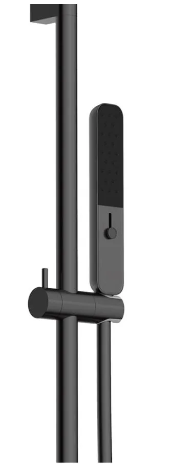 Душевой комплект AQUAme AQM8401GM, С ВНУТРЕННЕЙ ЧАСТЬЮ, оружейная сталь Sancos — официальный сайт