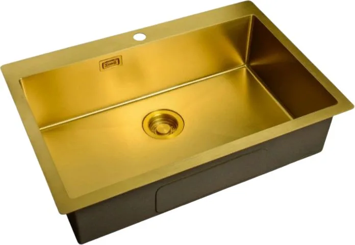 Мойка кухонная Zorg Light ZL R 750510 BRONZE Sancos — официальный сайт