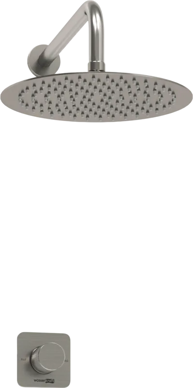 Душевой комплект Wasserkraft Tauber A6451.097.121 С ВНУТРЕННЕЙ ЧАСТЬЮ, никель Sancos — официальный сайт