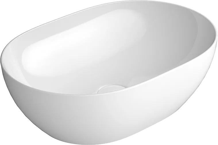 Накладная раковина GSI Pura 50x35, овальная Sancos — официальный сайт