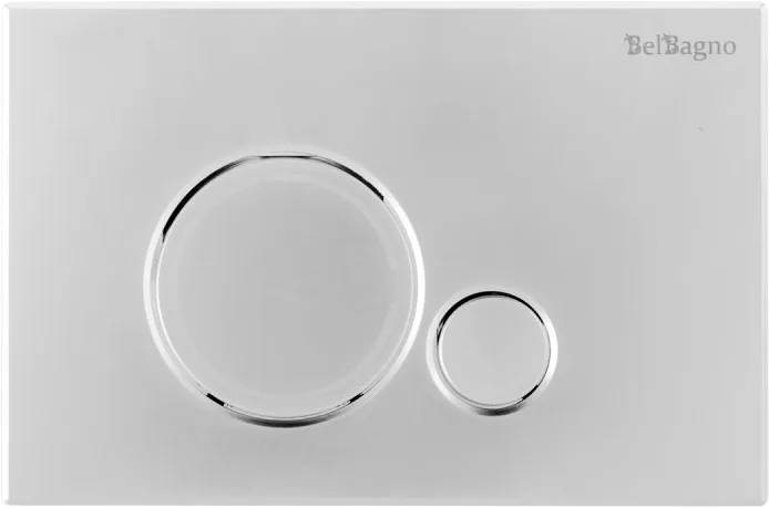 Кнопка смыва BelBagno Sfera BB015-SR-CHROME хром глянцевый Sancos — официальный сайт