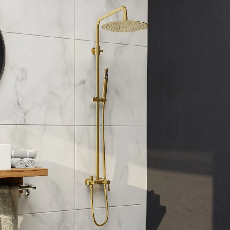 Душевая стойка RGW Shower Panels SP-31G, матовое золото Sancos — официальный сайт