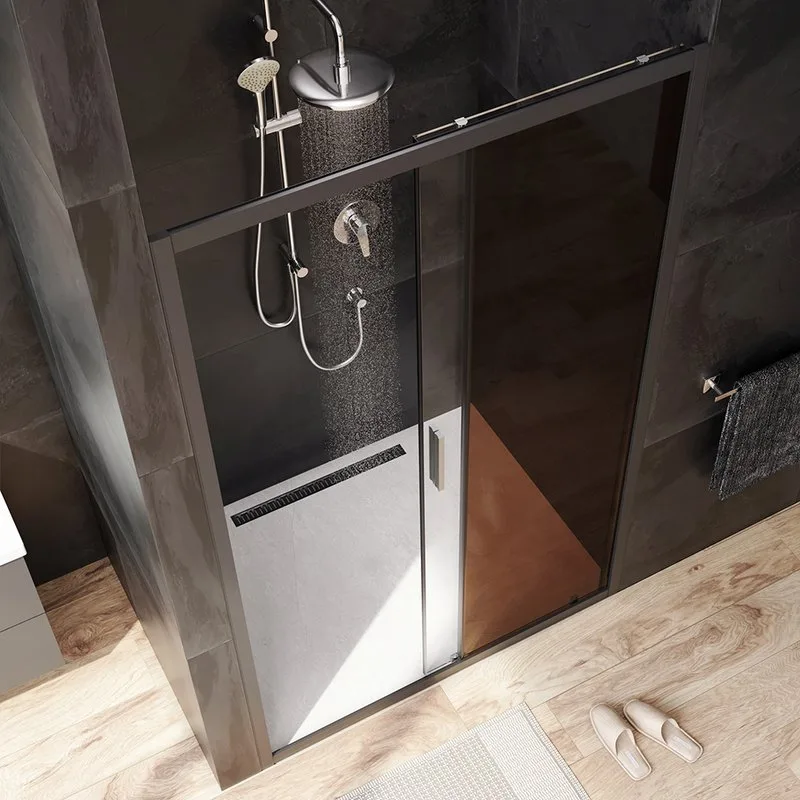 Душевая дверь в нишу AM.PM Gem Solo W90G-120-1-195BBr 120 см Sancos — официальный сайт