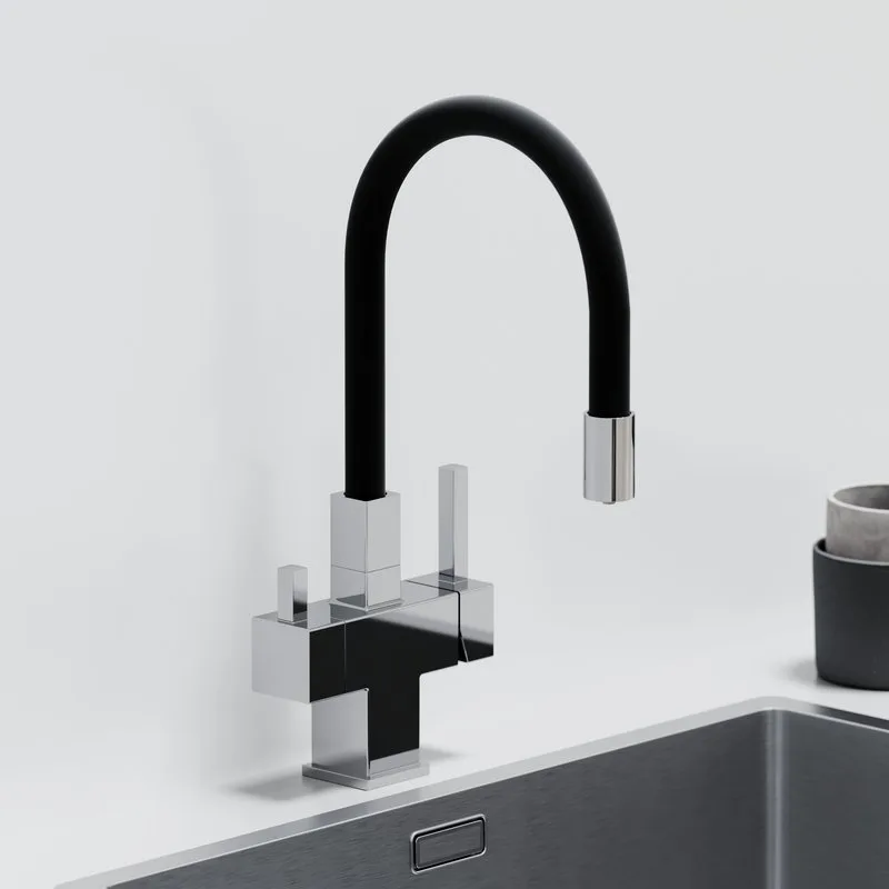 Смеситель для кухни Sancos Arno SC4005CH с гибким изливом, хром Sancos — официальный сайт
