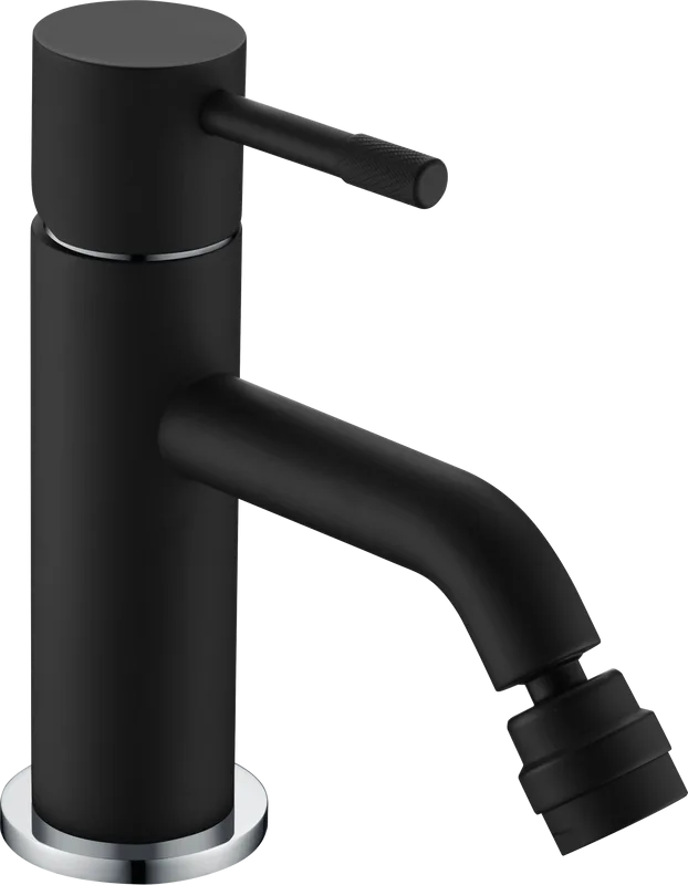 Смеситель для биде Boheme Uno 466-BCR black chrome Sancos — официальный сайт