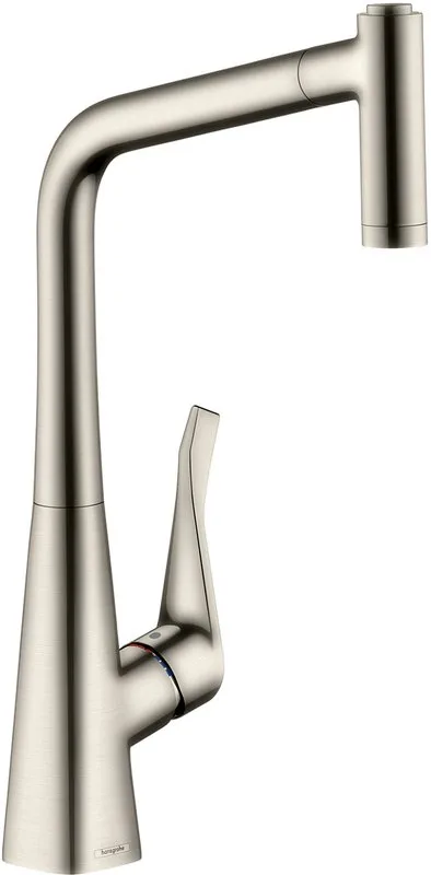 Смеситель для кухни Hansgrohe Metris 14820800 Sancos — официальный сайт