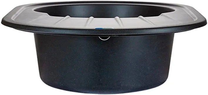 Мойка кухонная Granula Standart 7601, черный Sancos — официальный сайт