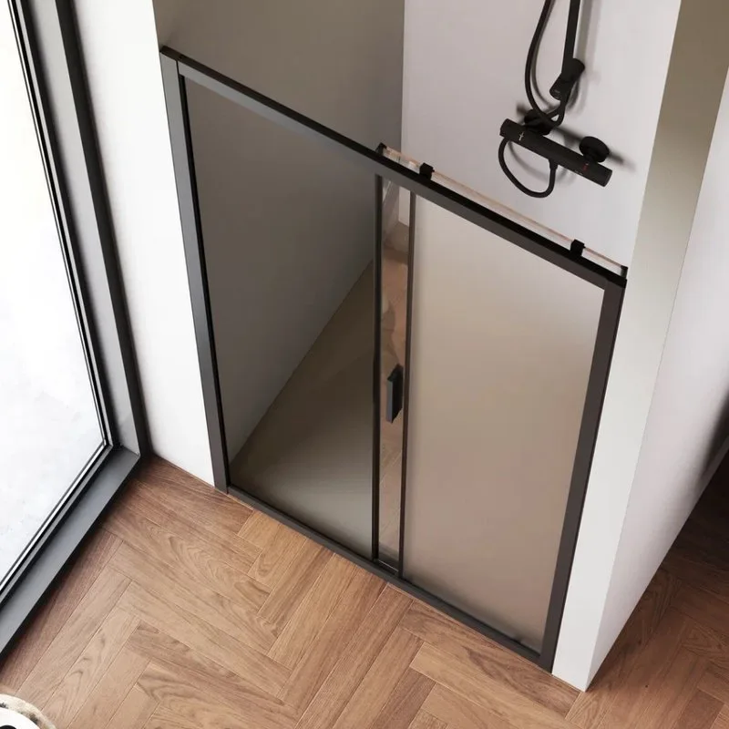 Душевая дверь в нишу AM.PM Gem Solo W90G-100-1-195BM 100 см Sancos — официальный сайт