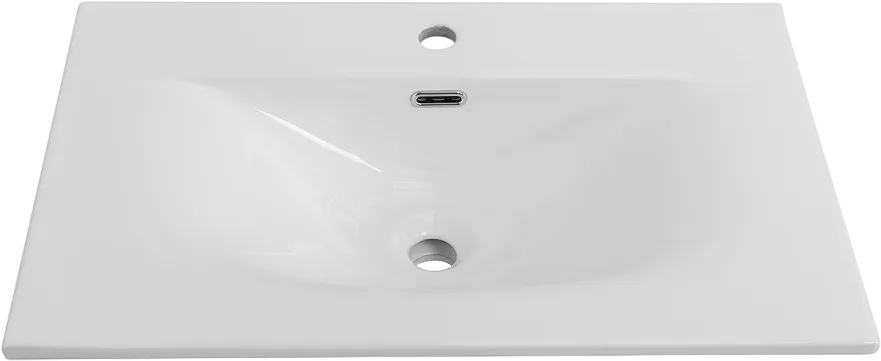 Мебельная раковина BelBagno BB-8099-70 глянцевая белая Sancos — официальный сайт