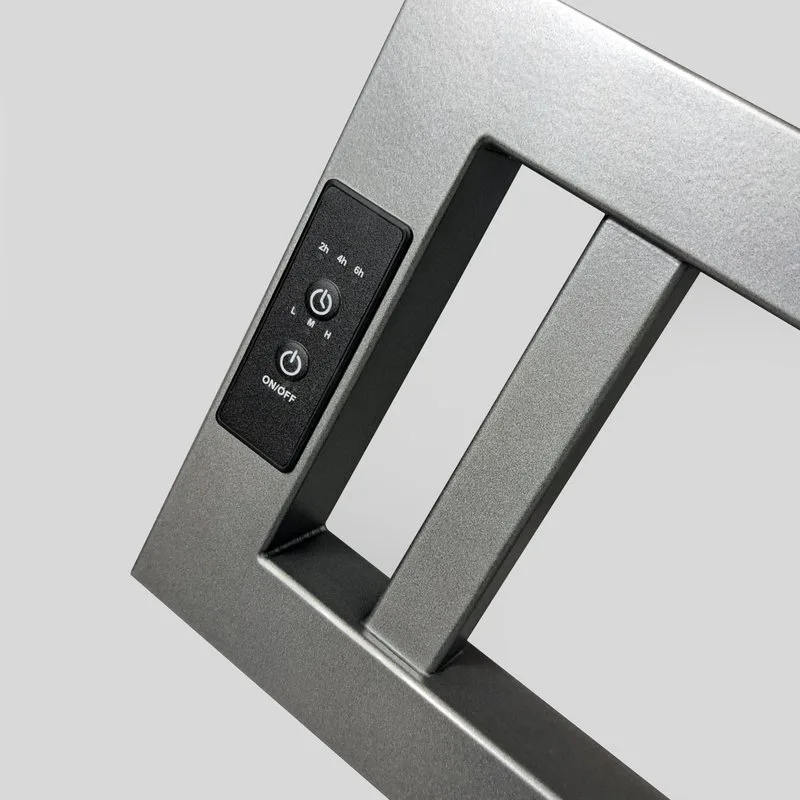 Полотенцесушитель электрический Indigo Muza DGM40-50GFMRt graphite metallic Sancos — официальный сайт