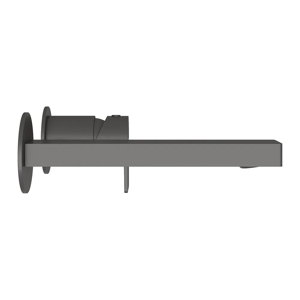 Смеситель для раковины Aqueduto Geometrico GEO0445, С ВНУТРЕННЕЙ ЧАСТЬЮ, оружейная сталь Sancos — официальный сайт