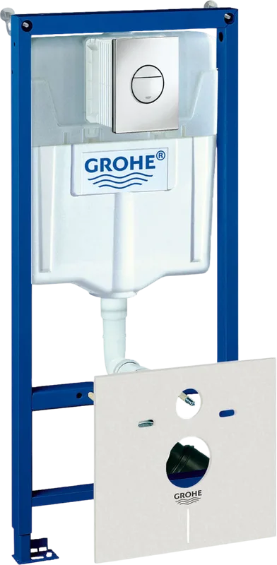 Система инсталляции для унитазов Grohe Rapid SL 38813001, 4 в 1 с кнопкой смыва Sancos — официальный сайт