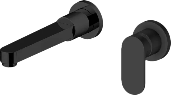 Смеситель для раковины Gattoni H2OMIX 7000 7003570NO С ВНУТРЕННЕЙ ЧАСТЬЮ, черный матовый Sancos — официальный сайт