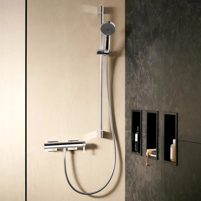 Смеситель для душа Hansgrohe Tecturis E 73620000 хром Sancos — официальный сайт