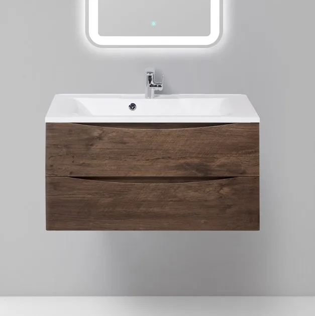 Тумба под раковину без столешницы BelBagno Marino 90 rovere moro Sancos — официальный сайт